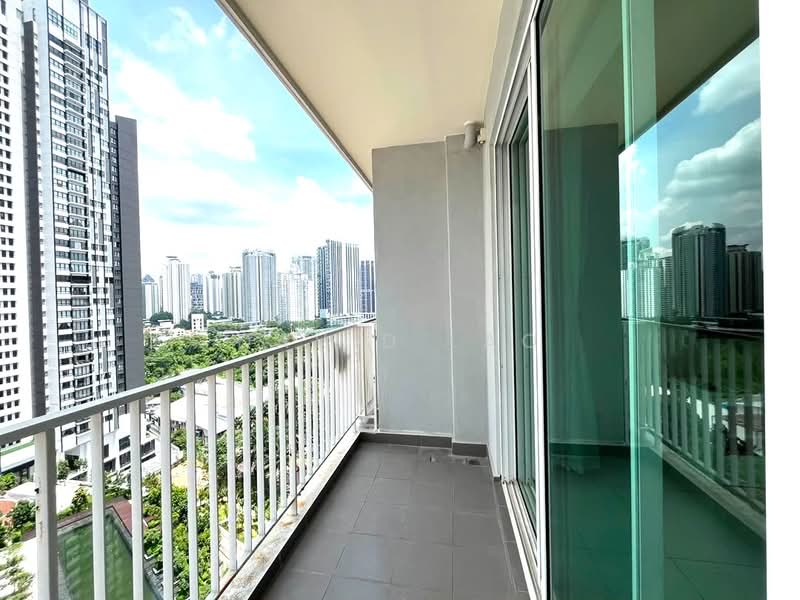 Kondominium untuk Disewa di 28 Dutamas - David Lao - Balcony - PropertyGuru.com.my