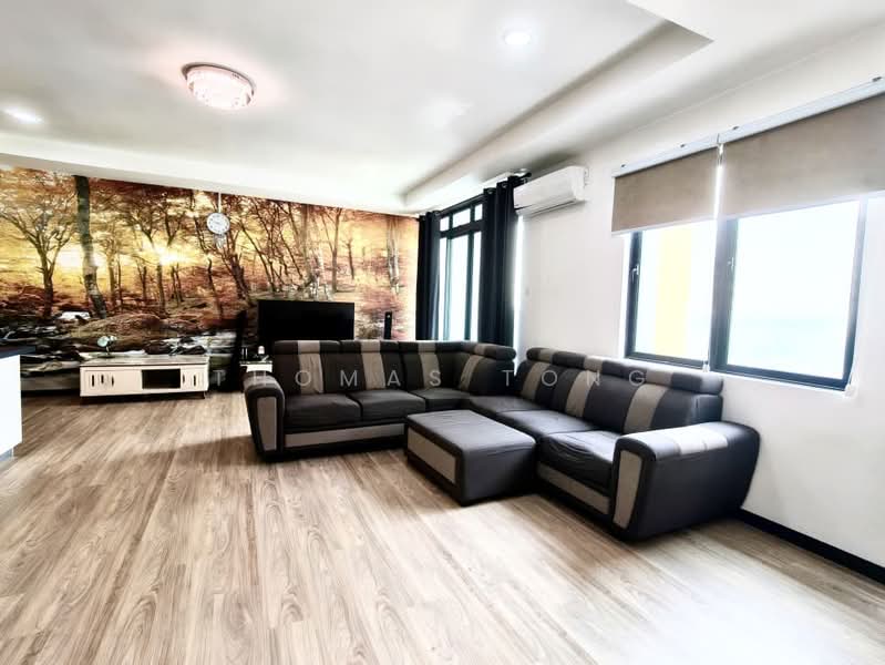 Kondominium untuk Disewa di Rivervale Residences - Thomas Tong - Living Room - PropertyGuru.com.my