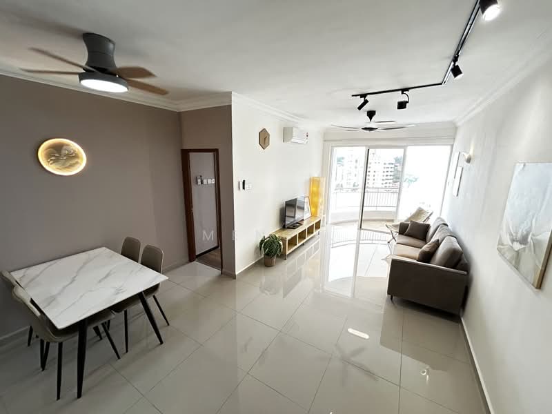 Condominium for Rent at Gurney Park Condominium - Meng . - Living Room - PropertyGuru.com.my