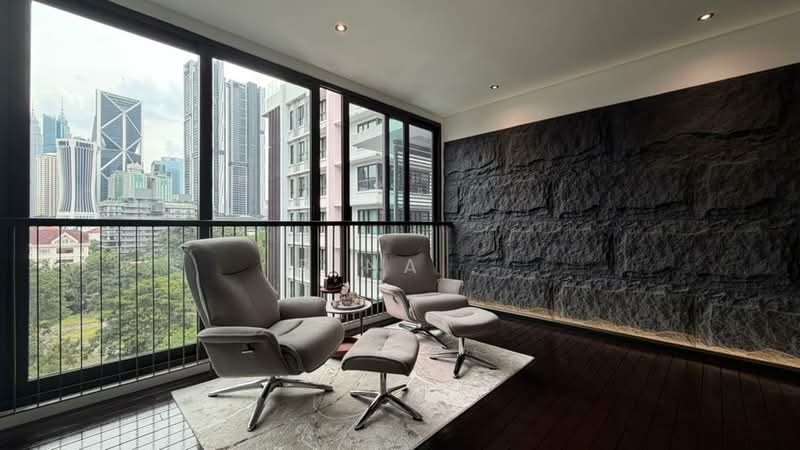 Kondominium untuk Dijual di Sastra U-Thant - Rina . - Balcony - PropertyGuru.com.my