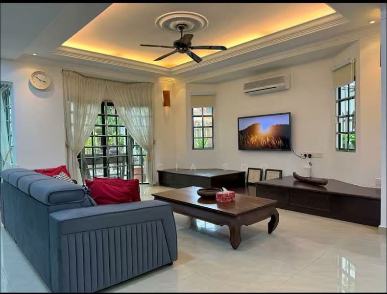 Rumah Berkembar untuk Dijual di Bukit Rahman Putra (Sungai Buloh) - Alicia Soo - Living Room - PropertyGuru.com.my
