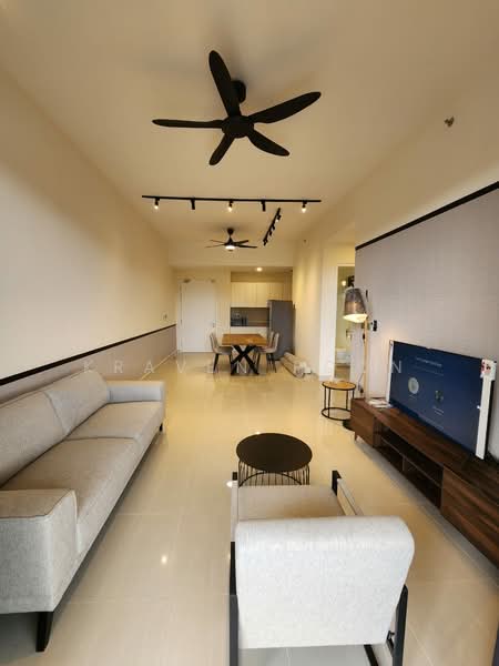 Service Residence for Sale at Senada Residence @ KLGCC Resort - Kraven Poon - Living Room - PropertyGuru.com.my