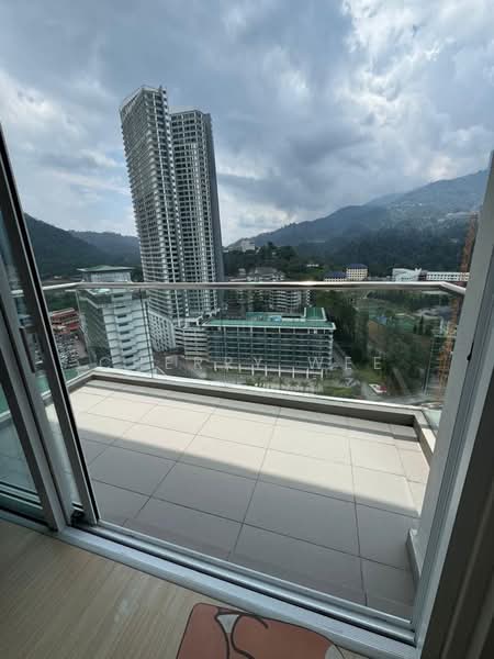 Service Residence for Rent at Windmill upon Hills - Cherry Wee - Balcony - PropertyGuru.com.my