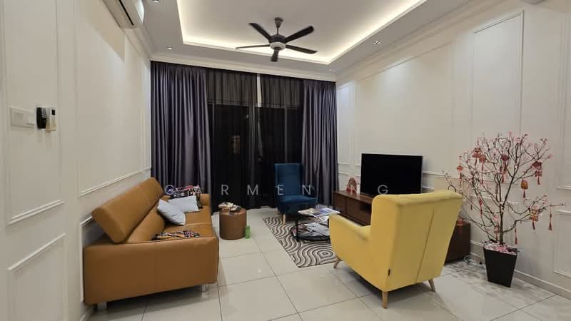 Rumah Teres untuk Dijual di Bandar Tropicana Aman (Telok Panglima Garang) - Carmen Ng - Living Room - PropertyGuru.com.my