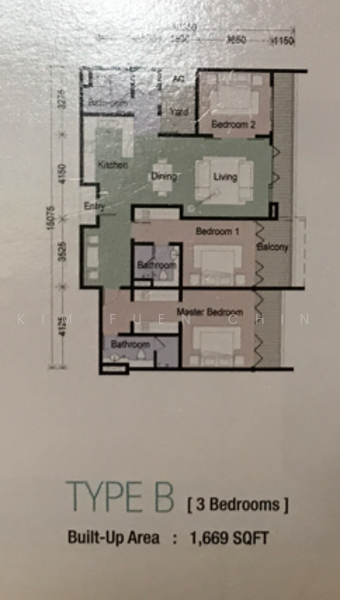 Kondominium untuk Disewa di Jesselton Residences - Kim Fuen Chin - PropertyGuru.com.my