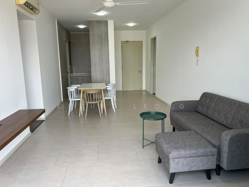 Kediaman Servis untuk Disewa di Geo Bukit Rimau - Esther Leong - Living Room - PropertyGuru.com.my