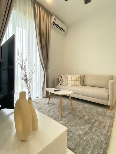 Service Residence for Rent at The Amber Residence @ TwentyFive.7 - Evelyn Woo - Living Room - PropertyGuru.com.my