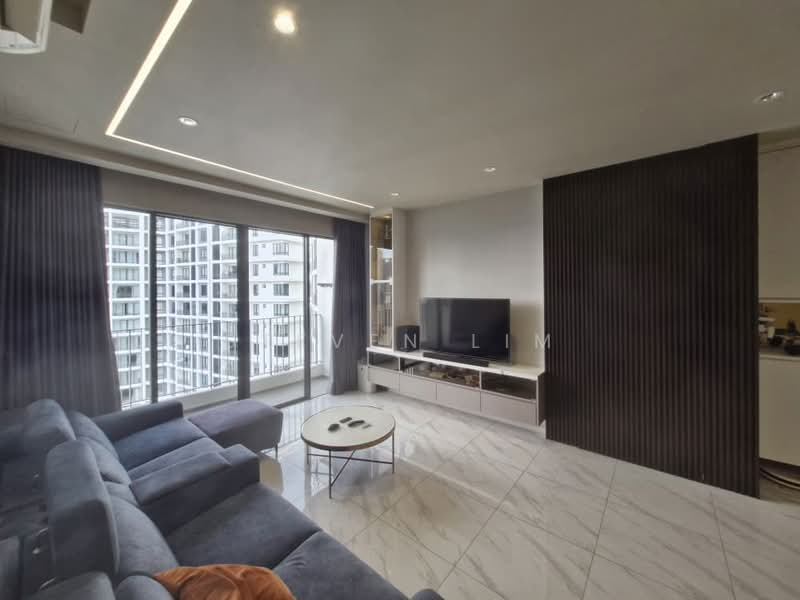 Kondominium untuk Dijual di South Brooks - Steven Lim - Living Room - PropertyGuru.com.my