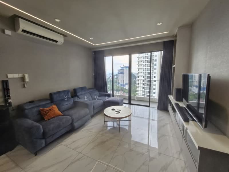 Kondominium untuk Dijual di South Brooks - Steven Lim - Living Room - PropertyGuru.com.my