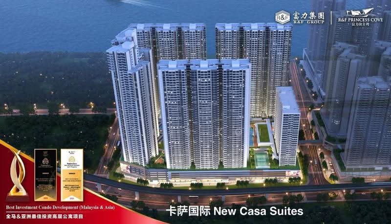 Apartment for Sale at R&F Princess Cove Phase 3-New Casa Suites - Louis Koh - Exterior - PropertyGuru.com.my