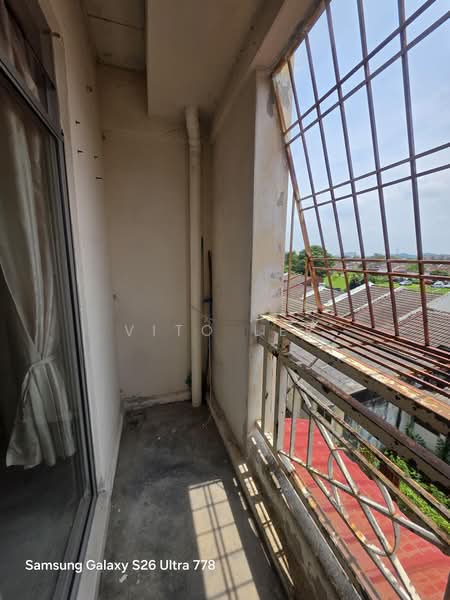 Rumah Flat untuk Dijual di Taman Malim Jaya - Vito Lee - Balcony - PropertyGuru.com.my