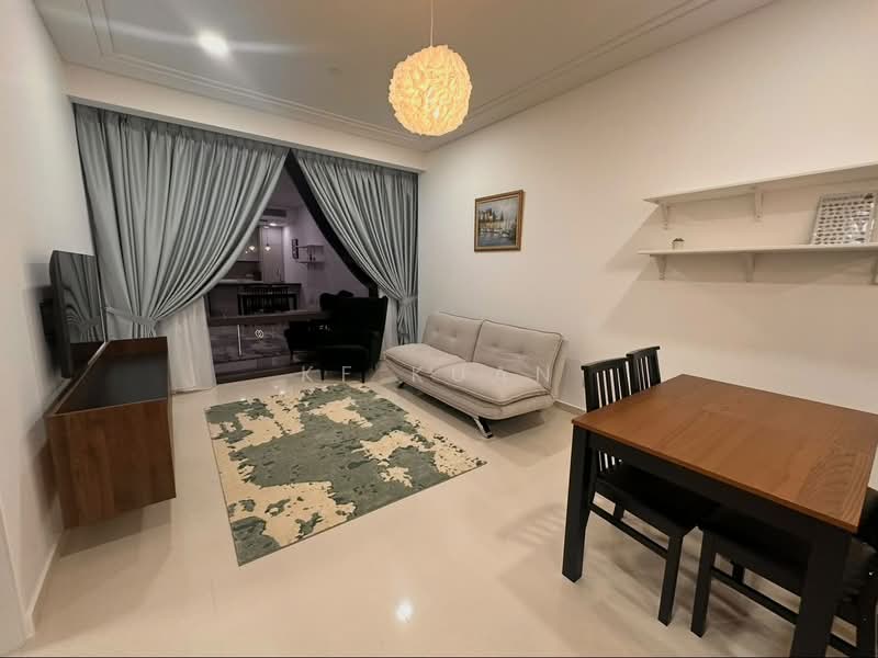 Kediaman Servis untuk Dijual di Pavilion Damansara Heights - KF Kuan - Living Room - PropertyGuru.com.my