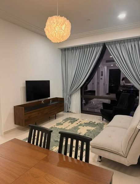 Kediaman Servis untuk Dijual di Pavilion Damansara Heights - KF Kuan - Living Room - PropertyGuru.com.my