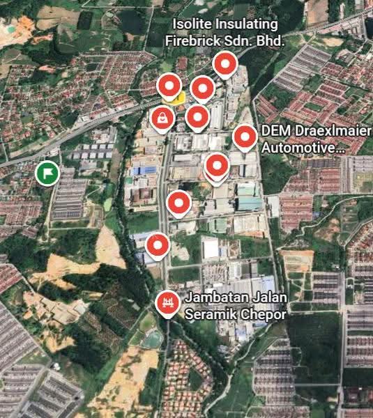 Kilang untuk Disewa di Pusat Perindustrian Seramik (Chemor) - Yuki Sit - Exterior - PropertyGuru.com.my