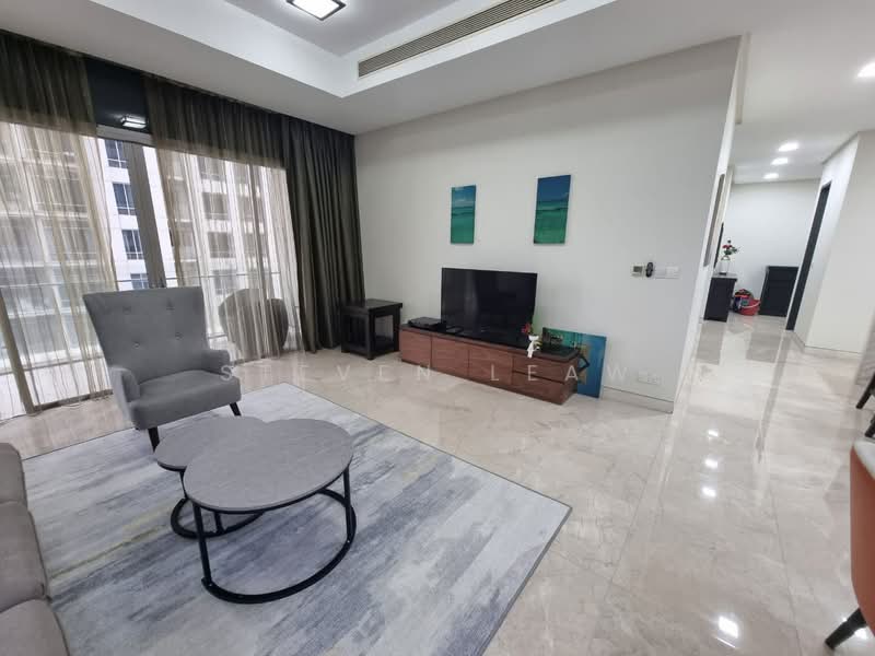 Service Residence for Sale at Pavilion Residences - Steven Leaw - Living Room - PropertyGuru.com.my