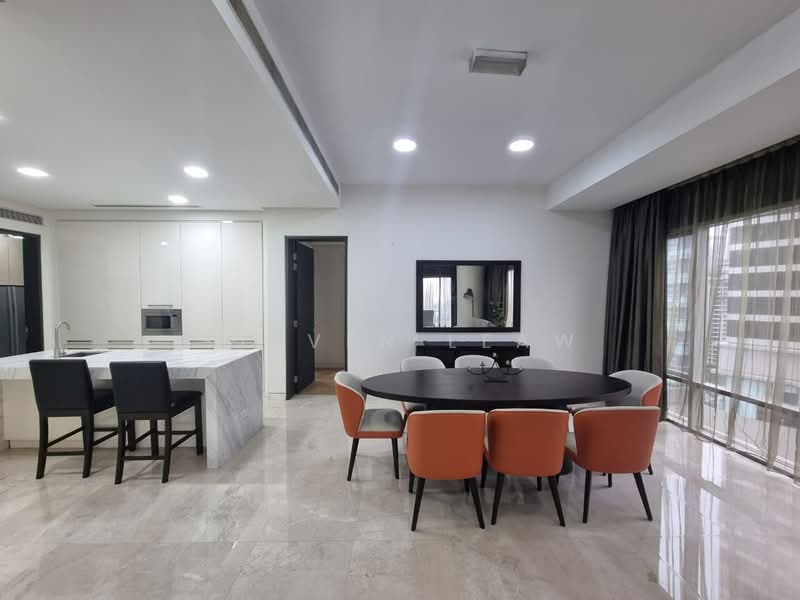 Service Residence for Sale at Pavilion Residences - Steven Leaw - Living Room - PropertyGuru.com.my