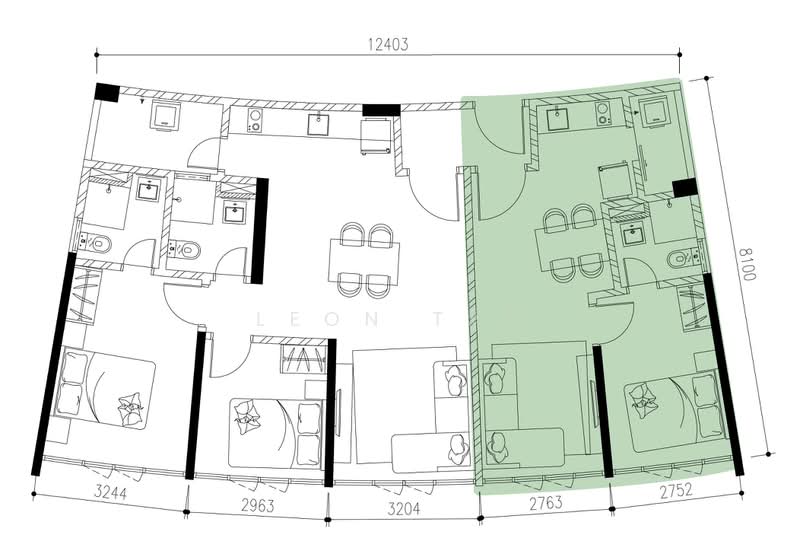 Kondominium untuk Disewa di Milano Eight - Leon Tan - PropertyGuru.com.my