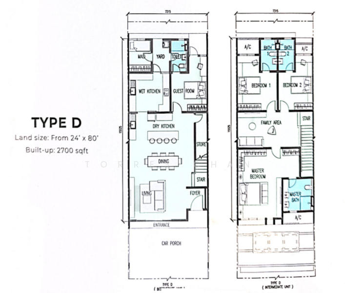 Rumah Teres untuk Dijual di Shah Alam (Selangor) - Torres Chan - PropertyGuru.com.my