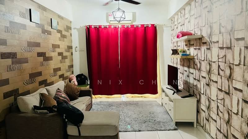 Apartment for Rent at Pangsapuri Damai - Dennix Chin - Living Room - PropertyGuru.com.my