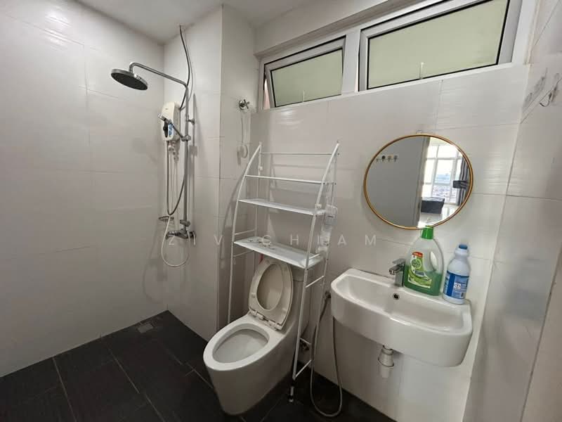 Service Residence for Rent at Twin Galaxy (Dwi Galaksi) - Ziv Chiam - Bathroom - PropertyGuru.com.my