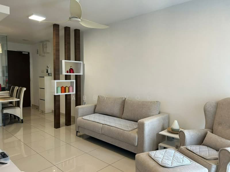 Service Residence for Rent at H2O Residences - Abby Woo - Living Room - PropertyGuru.com.my