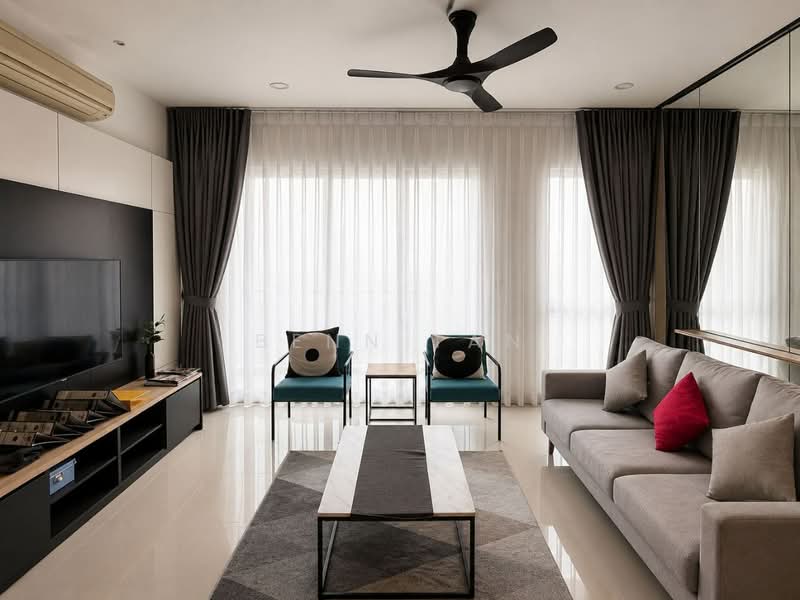 Condominium for Rent at Pavilion Hilltop - Benn Tan - Living Room - PropertyGuru.com.my