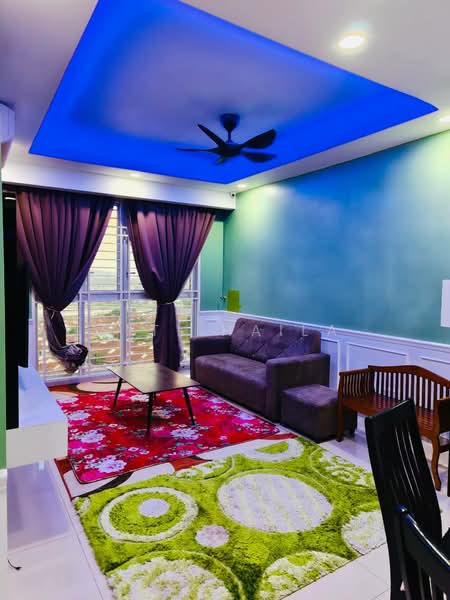 Kondominium untuk Disewa di Ceria Residences, Cyberjaya - Siti Haila - Living Room - PropertyGuru.com.my