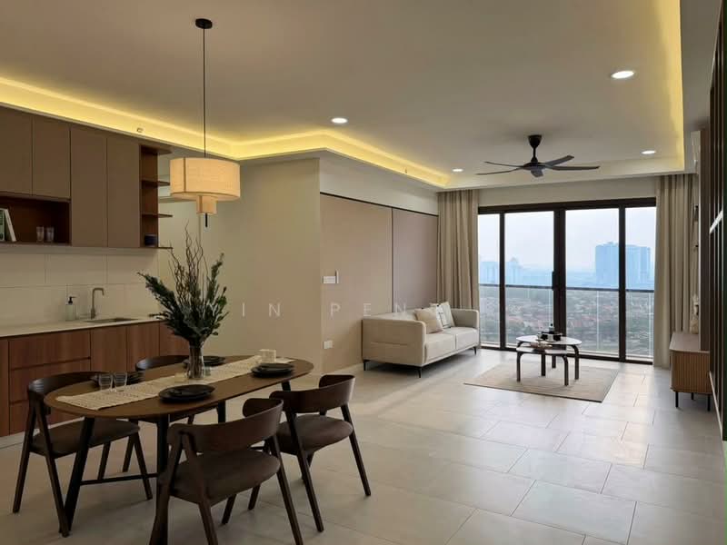 Kediaman Servis untuk Disewa di Jendela Residences - Yin Peng . - Dining Room - PropertyGuru.com.my