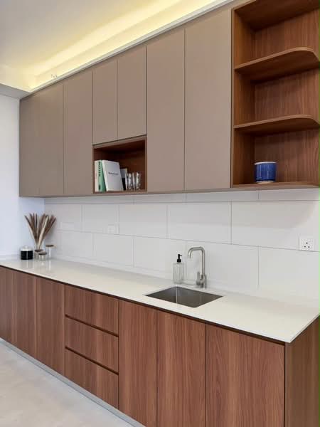 Kediaman Servis untuk Disewa di Jendela Residences - Yin Peng . - Kitchen - PropertyGuru.com.my
