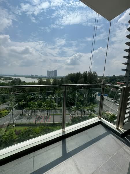 Kediaman Servis untuk Disewa di Vista Tiara (MBW Bay) - Han Lu Yung - Balcony - PropertyGuru.com.my