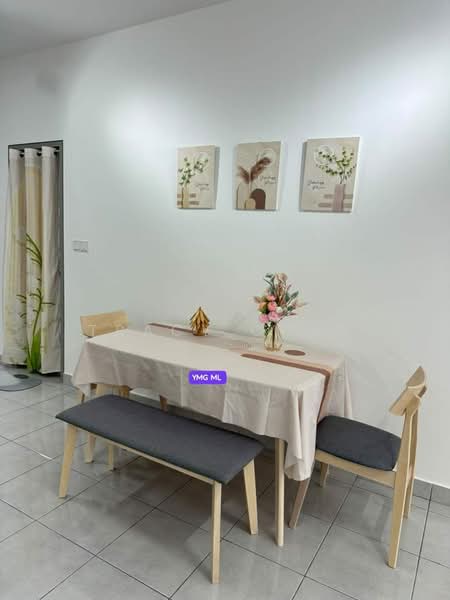 Flat for Rent at Idaman Cahaya 2 - Tracy Chua - Dining Room - PropertyGuru.com.my