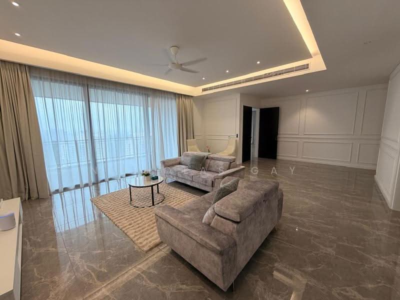 Kondominium untuk Dijual di Park Regent @Desa Park City - Nicholas Gay - Living Room - PropertyGuru.com.my