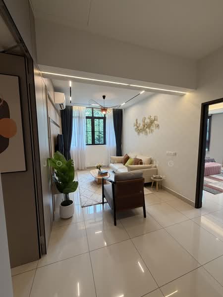 Rumah Berkembar untuk Dijual di Sungai Ara (Penang) - Joshua Ong - Living Room - PropertyGuru.com.my