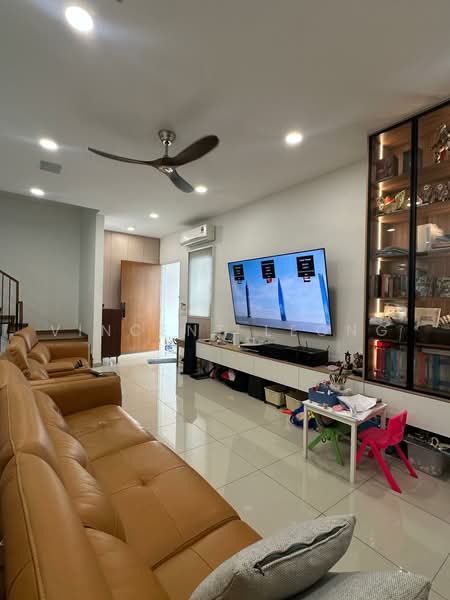 Rumah Berkembar untuk Dijual di Eco Ardence (Setia Alam) - Vincent Leong - Living Room - PropertyGuru.com.my