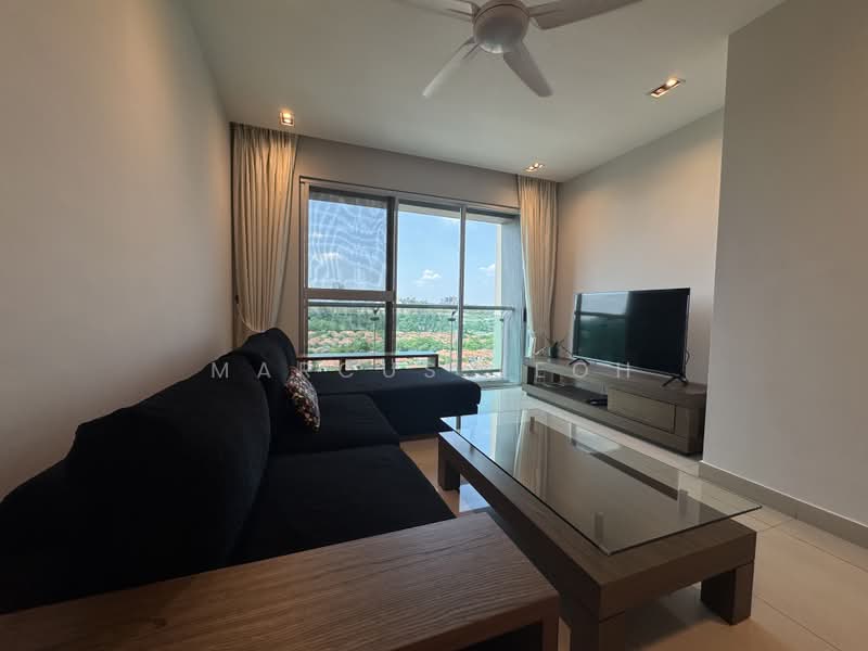 Kediaman Servis untuk Dijual di Solaris Dutamas - Marcus Yeoh - Living Room - PropertyGuru.com.my