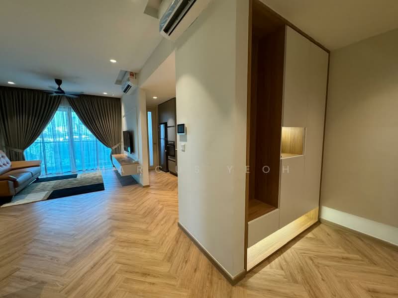 Kediaman Servis untuk Dijual di Residensi Solaris Parq - Marcus Yeoh - Living Room - PropertyGuru.com.my