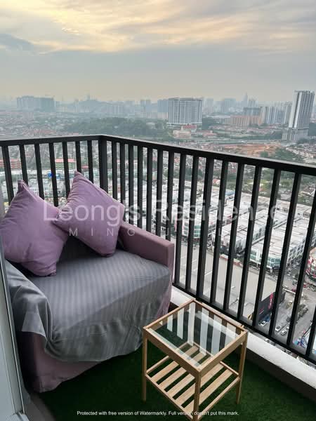 Service Residence for Rent at Pinnacle Sri Petaling - Ming Ju Li - Balcony - PropertyGuru.com.my