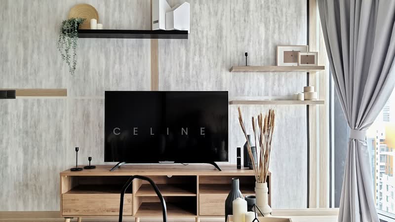 Service Residence for Rent at Star Residences Two - Celine Lee - Living Room - PropertyGuru.com.my