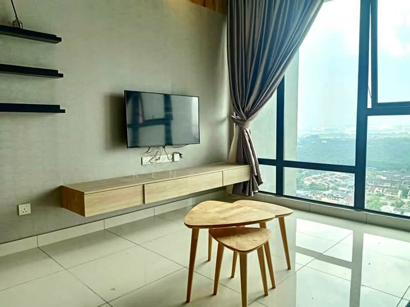 Kediaman Servis untuk Dijual di Southkey Mosaic - Reny Hee - Living Room - PropertyGuru.com.my