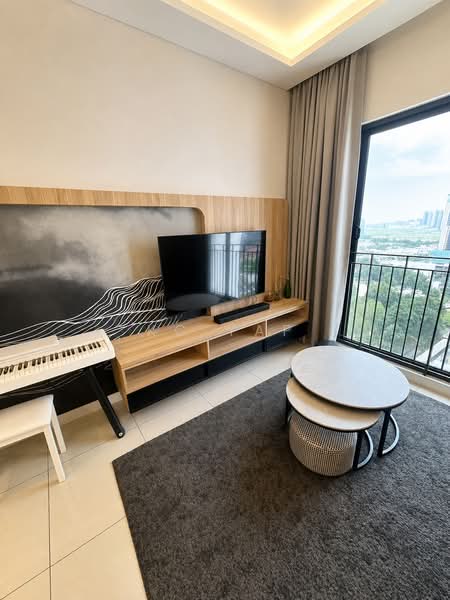 Kediaman Servis untuk Dijual di Skyluxe On The Park Bukit Jalil - KC Yap - Living Room - PropertyGuru.com.my