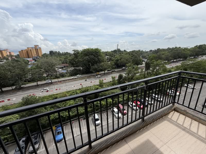 Service Residence for Rent at Country Garden Central Park - UMAIR ZANIL - Balcony - PropertyGuru.com.my