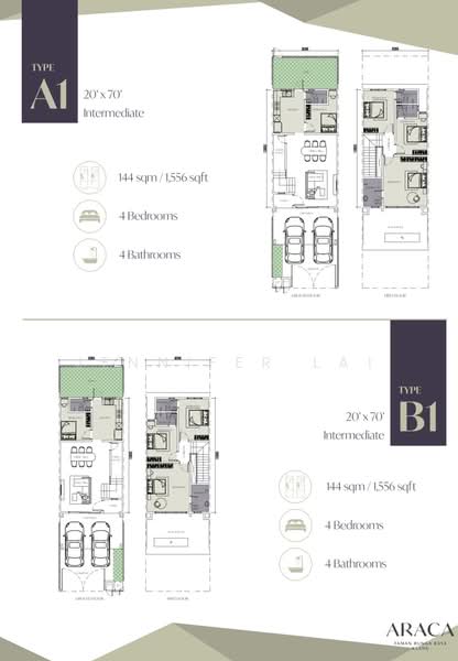Rumah Teres 2-Tingkat untuk Disewa di Taman Bunga Raya (Klang) - Jennifer Lai - Layout Plan - PropertyGuru.com.my