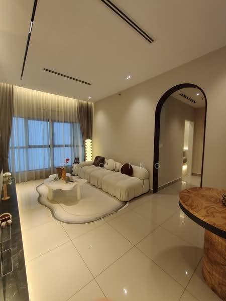 Kediaman Servis untuk Dijual di The Atera @ Petaling Jaya - Phase 2 - SK Ching - Living Room - PropertyGuru.com.my