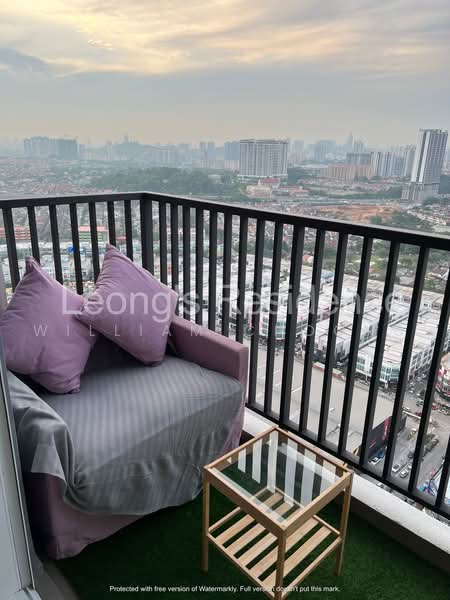 Service Residence for Rent at Pinnacle Sri Petaling - William Choong - Balcony - PropertyGuru.com.my