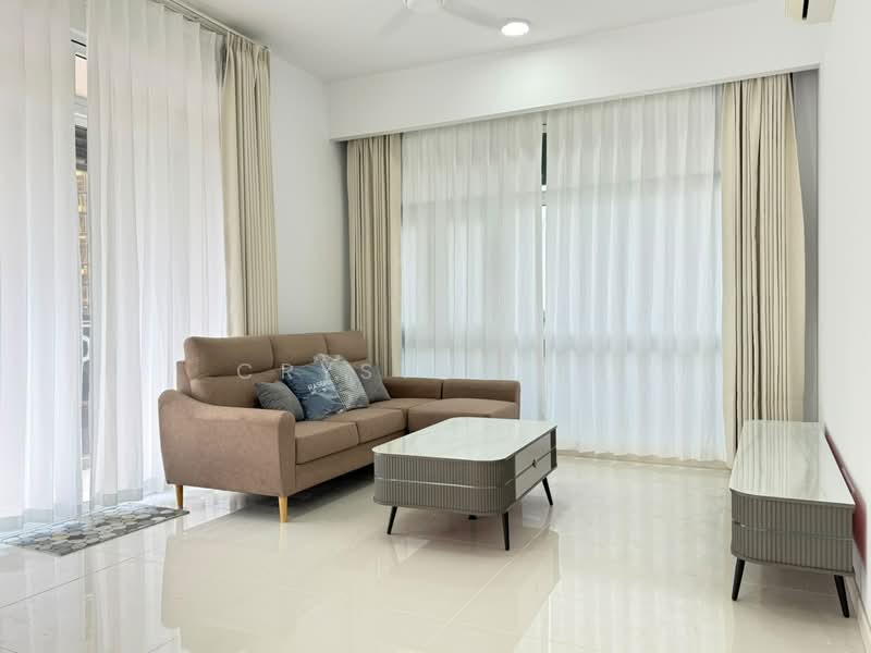 Kediaman Servis untuk Disewa di Met 1 Residences - Crystal Ho - Living Room - PropertyGuru.com.my