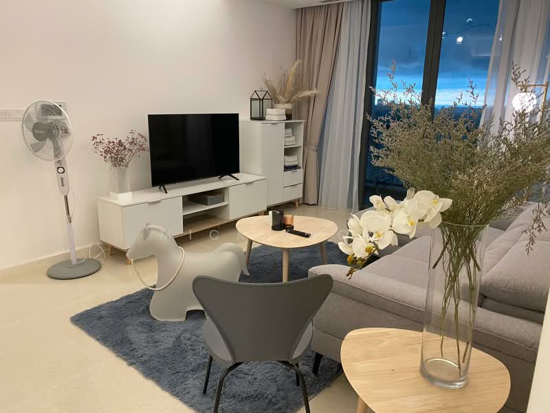 Condominium for Sale at Agile Mont Kiara - Mick Kwok - Living Room - PropertyGuru.com.my