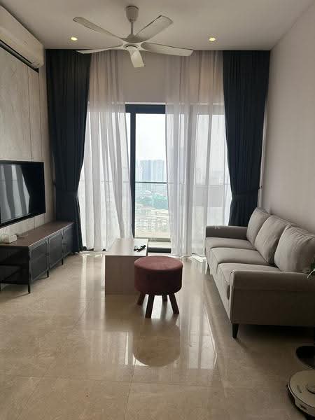 Service Residence for Rent at Lucentia Residences - See Chak Yan - Living Room - PropertyGuru.com.my