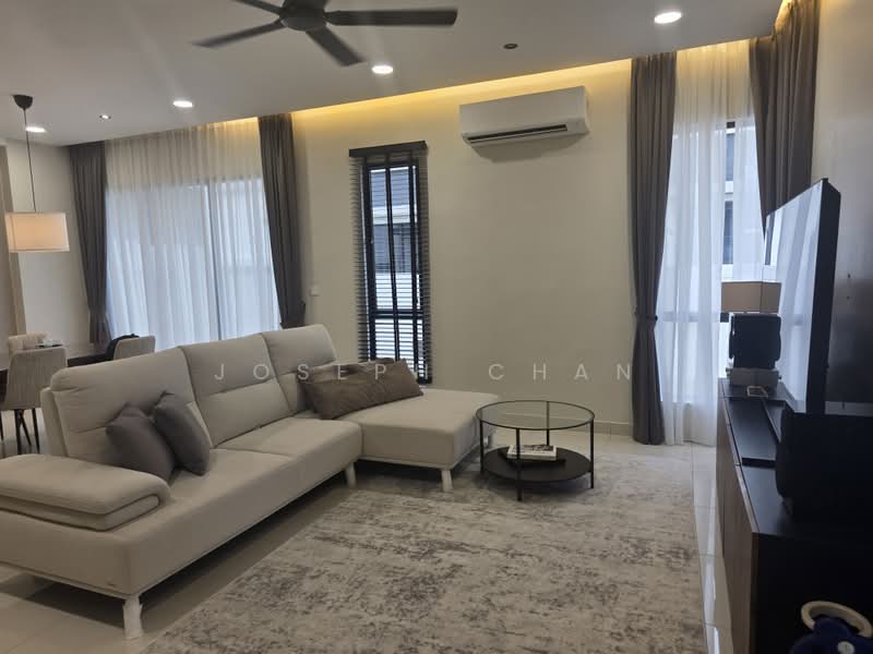 Rumah Berkembar untuk Dijual di Alam Impian (Shah Alam) - Joseph Chan - Living Room - PropertyGuru.com.my