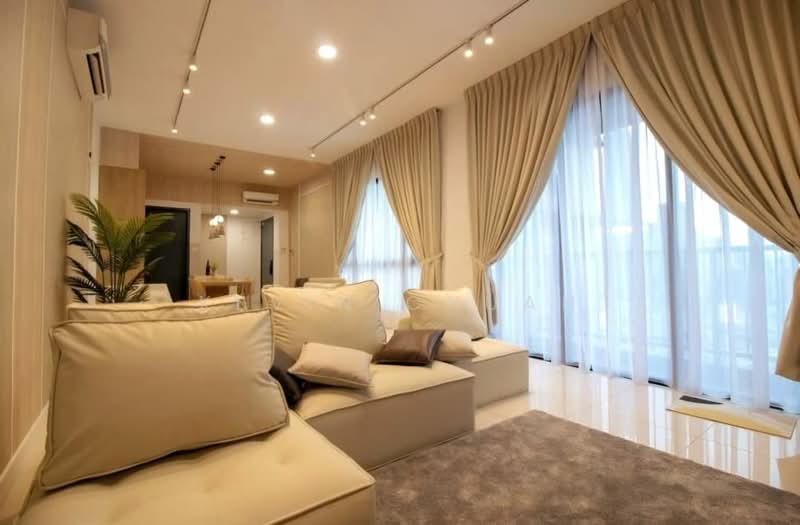 Condominium for Sale at One Cochrane Residence - Kevin Chuah - Living Room - PropertyGuru.com.my