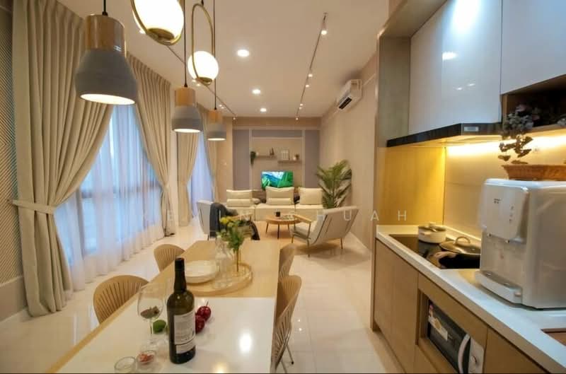 Condominium for Sale at One Cochrane Residence - Kevin Chuah - Living Room - PropertyGuru.com.my